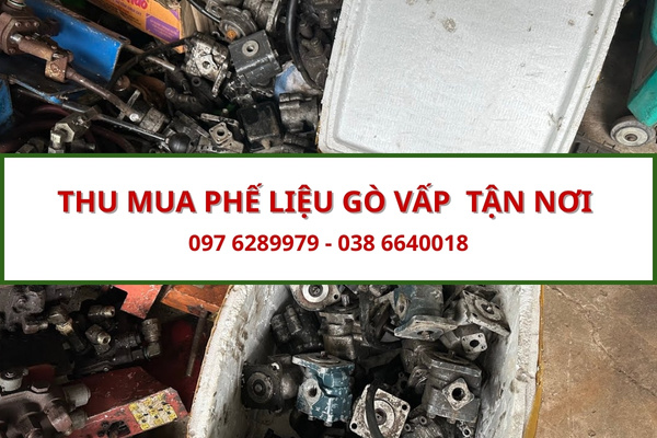 Phế Liệu Huy Lộc Phát thu mua phế liệu Gò Vấp tận nơi giá cao, với hơn 10 năm kinh nghiệm